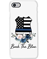 Back the blue Phone Case tile