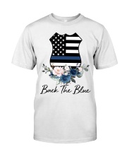 Back the blue Classic T-Shirt tile
