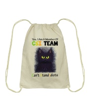 Yes I Am A Member Of CSI Team Drawstring Bag tile