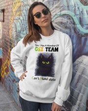 Yes I Am A Member Of CSI Team Crewneck Sweatshirt lifestyle-unisex-sweatshirt-front-3
