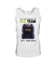Yes I Am A Member Of CSI Team Unisex Tank tile