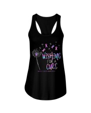 Wishing for a cure Ladies Flowy Tank tile
