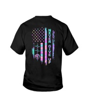Never give up Youth T-Shirt tile