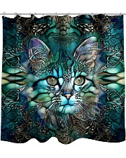 Cat Shower Curtain front
