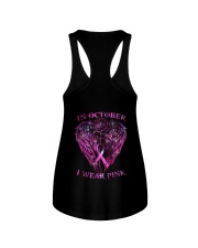 In October I wear pink Ladies Flowy Tank tile