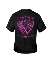 In October I wear pink Youth T-Shirt tile