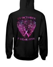 In October I wear pink Hooded Sweatshirt tile