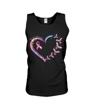 Never give up Unisex Tank tile