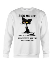I will slap you so hard Crewneck Sweatshirt front