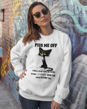 I will slap you so hard Crewneck Sweatshirt lifestyle-unisex-sweatshirt-front-3