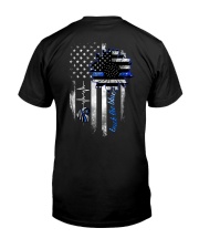 Back the blue Classic T-Shirt tile