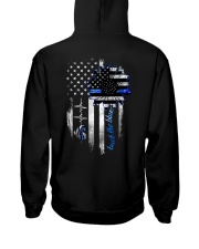 Back the blue Hooded Sweatshirt tile