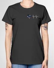 Back the blue Ladies T-Shirt garment-tshirt-ladies-front-01