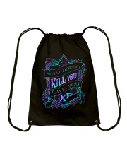 What doesn't kill you gives you XP Drawstring Bag tile