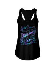 What doesn't kill you gives you XP Ladies Flowy Tank tile
