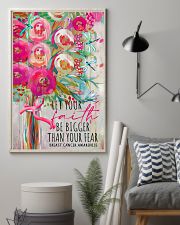 Let your faith be bigger than your fear 11x17 Poster lifestyle-poster-1