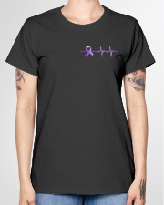 Fibromyalgia awareness American flag Ladies T-Shirt garment-tshirt-ladies-front-01