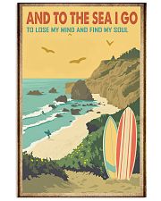 And to the sea I go 11x17 Poster front
