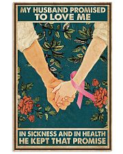 My husband promised 11x17 Poster front