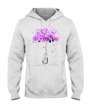 Never give up Hooded Sweatshirt tile