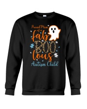 Proud Mom of a Fab Boo Lous Autism child Crewneck Sweatshirt tile