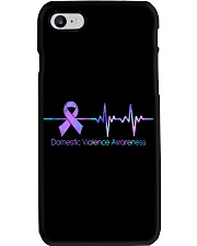 Domestic violence warrior American flag Phone Case tile