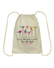Every little thing is gonna be alright Drawstring Bag tile