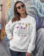 Every little thing is gonna be alright Crewneck Sweatshirt lifestyle-unisex-sweatshirt-front-3