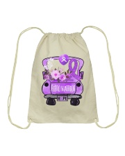 Fibro warrior Drawstring Bag tile