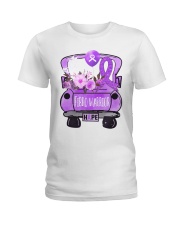 Fibro warrior Ladies T-Shirt tile