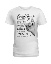 Every snack you make every meal you bake Ladies T-Shirt tile