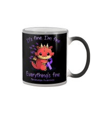 It's fine I'm fine Color Changing Mug tile