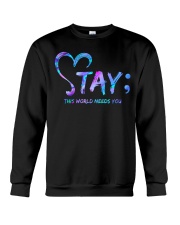 Please stay Crewneck Sweatshirt tile