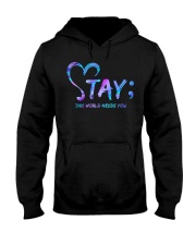 Please stay Hooded Sweatshirt tile