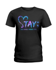 Please stay Ladies T-Shirt tile