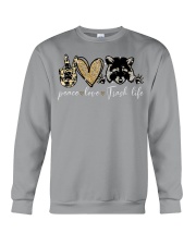 Peace Love Trash life - Printed apparels Crewneck Sweatshirt tile