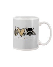 Peace Love Trash life - Printed apparels Mug tile