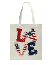 Love Independence Day Tote Bag tile
