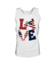 Love Independence Day Unisex Tank tile