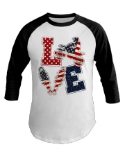Love Independence Day Baseball Tee tile