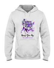 Never Give Up Hooded Sweatshirt tile