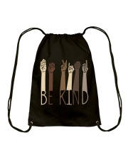Be kind Drawstring Bag tile