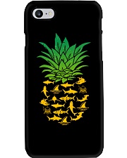 Shark pineapple Phone Case tile