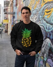 Shark pineapple Crewneck Sweatshirt lifestyle-unisex-sweatshirt-front-2