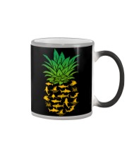 Shark pineapple Color Changing Mug tile
