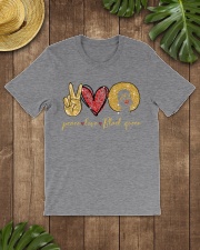 Peace Love Black queen - Printed apparels Classic T-Shirt lifestyle-mens-crewneck-front-18