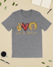 Peace Love Black queen - Printed apparels Classic T-Shirt lifestyle-mens-crewneck-front-19