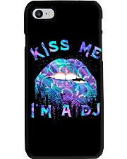 Kiss me I'm a DJ Phone Case tile