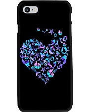 Mermaid heart Phone Case tile