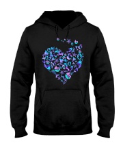 Mermaid heart Hooded Sweatshirt tile